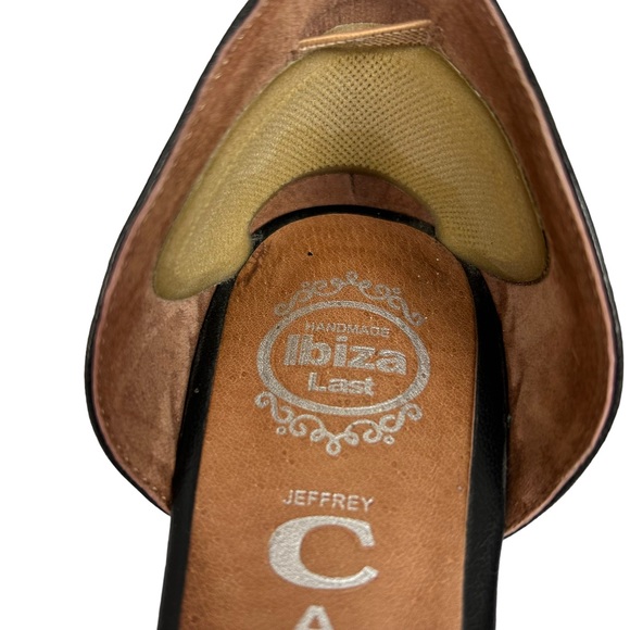 Jeffery Campbell Black In Love Laser Cut D’orsay Flat 8.5 - Picture 8 of 9